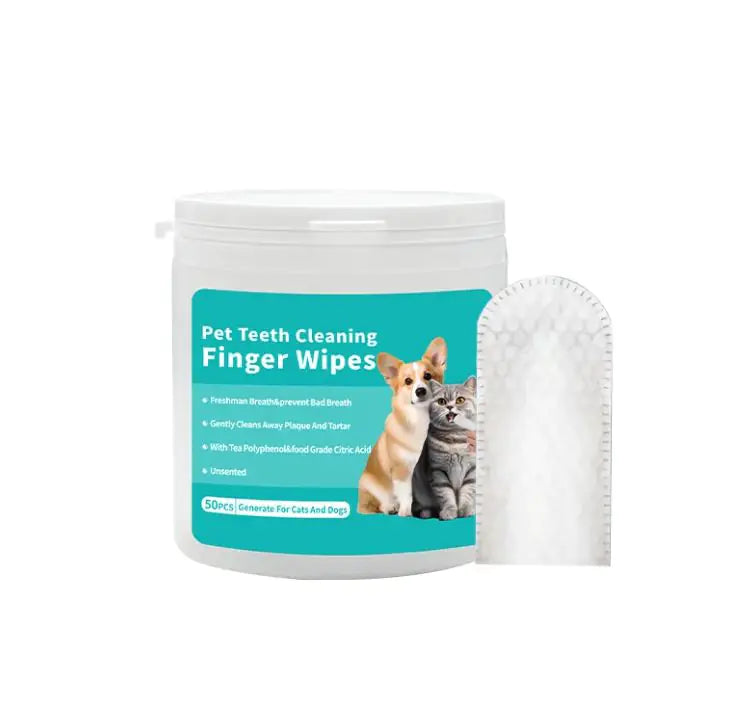 Pet Ear Cleaning Wipes — Gentle Finger Wipes for Dogs & Cats | Mister’s